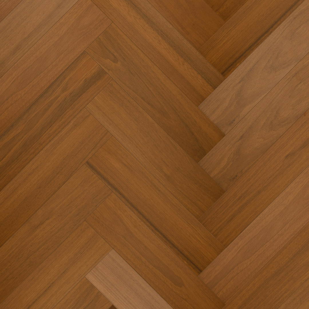 Кварцевый паркет Quartz Parquet Штучный паркет Дуссия Африканская 44-400-63 5/0,6 мм (глянец)